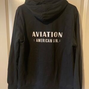 Aviation Gin Black Hoodie